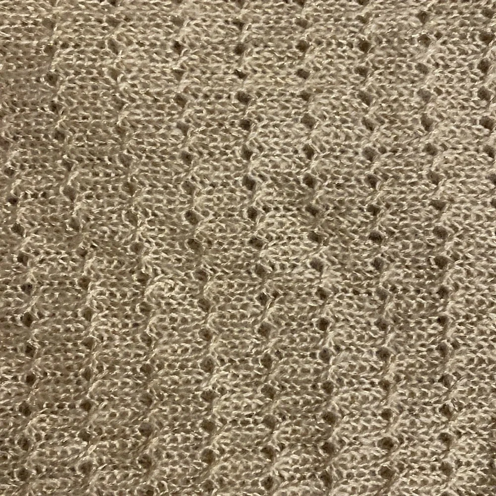 Ruby & Bloom Beige and Gold Infinity Scarf